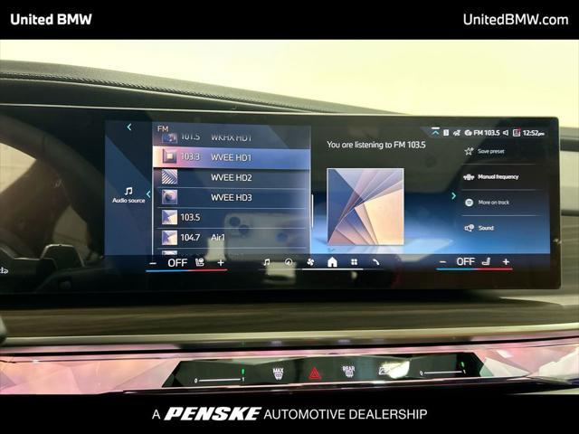 new 2025 BMW 740 car, priced at $102,635