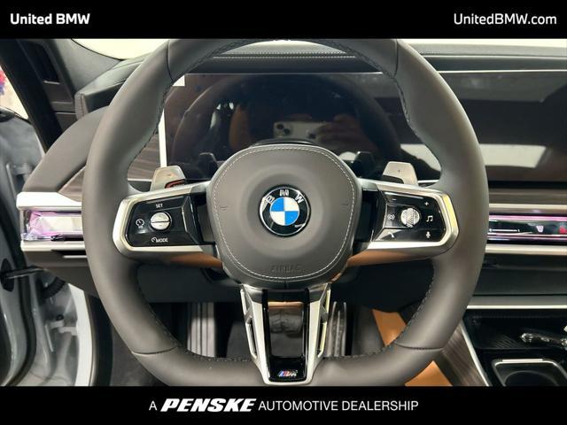 new 2025 BMW 740 car, priced at $102,635