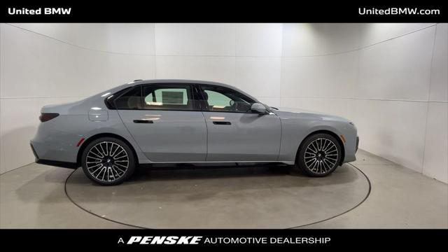 new 2025 BMW 740 car, priced at $102,635