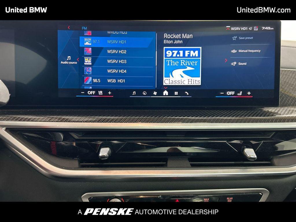 used 2024 BMW X6 M car, priced at $102,960