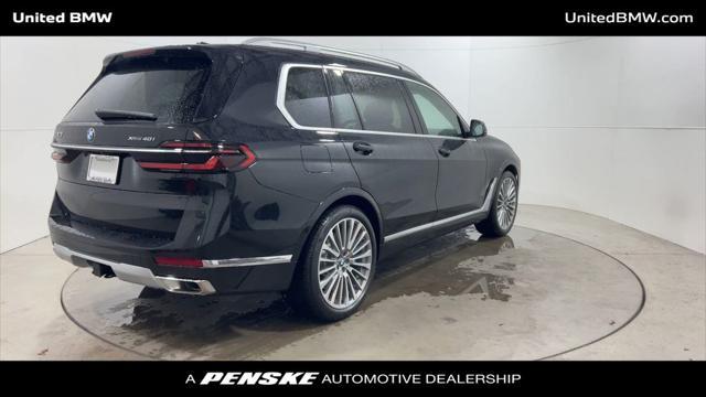 new 2025 BMW X7 car, priced at $93,855