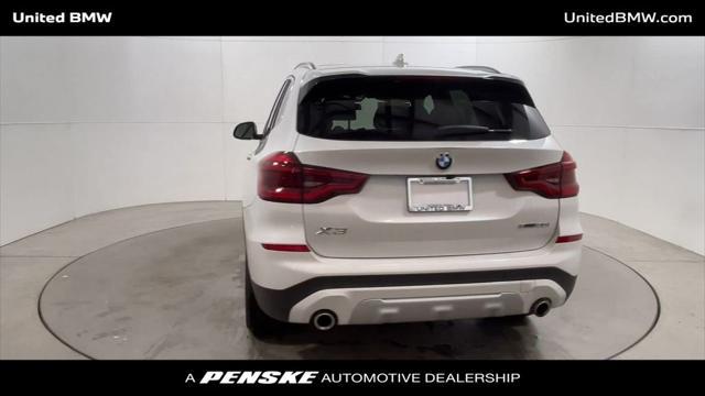 used 2021 BMW X3 car, priced at $35,460