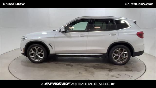 used 2021 BMW X3 car, priced at $35,460