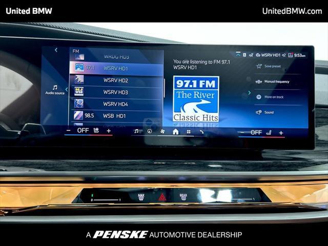 new 2025 BMW 760 car, priced at $129,225