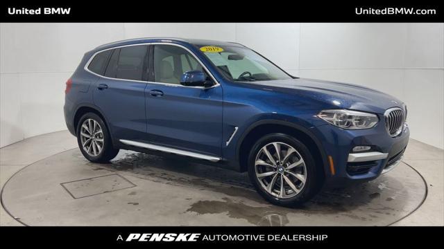 used 2019 BMW X3 car, priced at $23,960