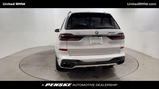 new 2025 BMW X7 car, priced at $117,135