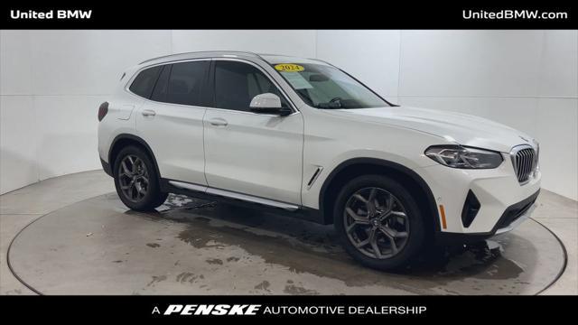 used 2024 BMW X3 car, priced at $45,960