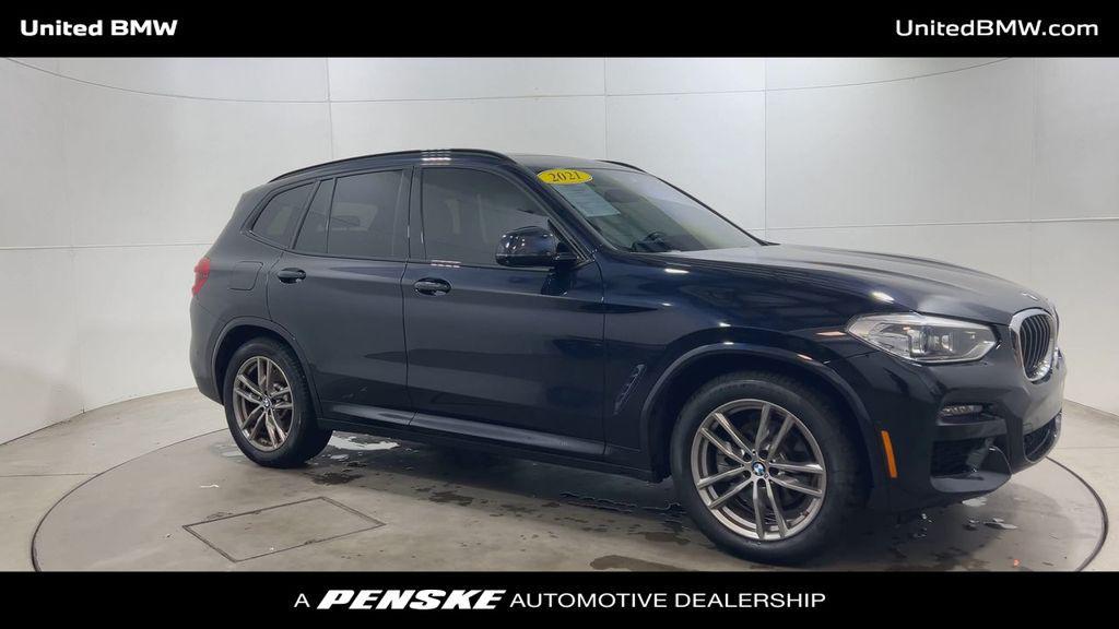 used 2021 BMW X3 car, priced at $22,960