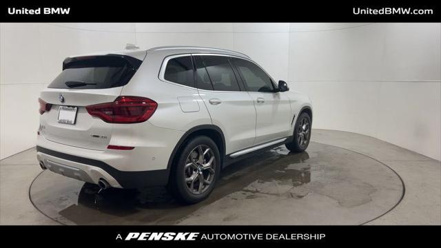 used 2021 BMW X3 car, priced at $25,960