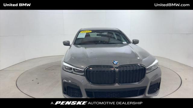 used 2022 BMW 740 car, priced at $45,960