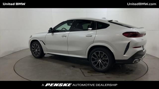 new 2025 BMW X6 car, priced at $77,875