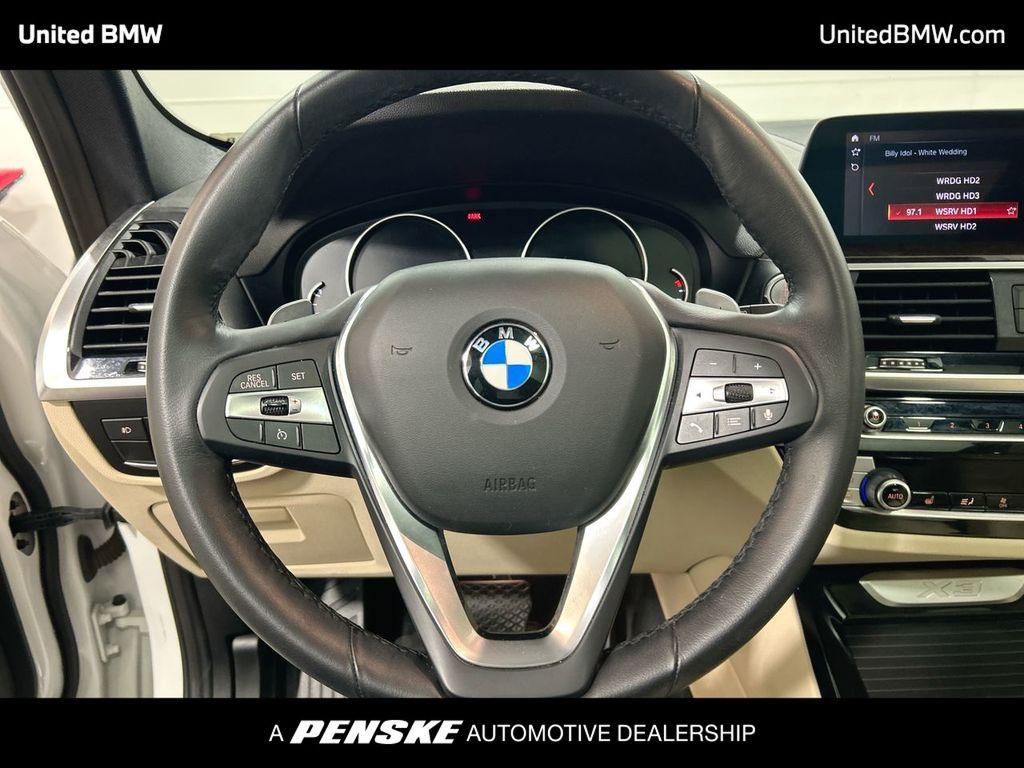 used 2020 BMW X3 car, priced at $25,495