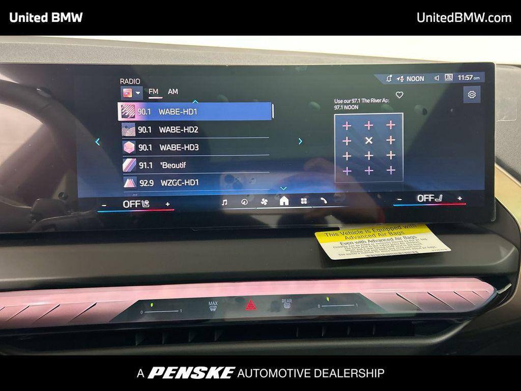 used 2025 BMW X3 car, priced at $54,996