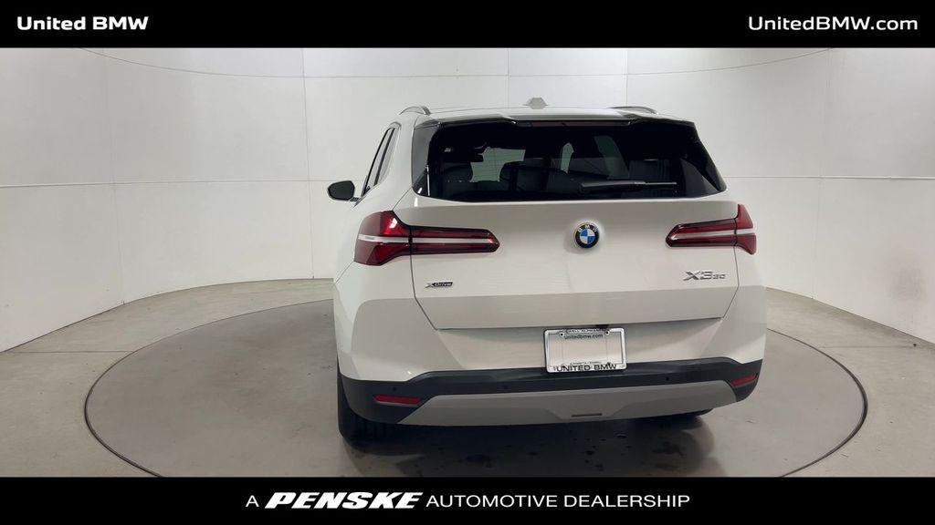 new 2025 BMW X3 car, priced at $55,935