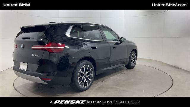 new 2025 BMW X3 car, priced at $56,025