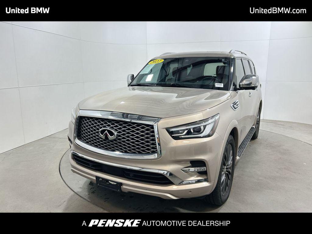 used 2022 INFINITI QX80 car, priced at $44,495