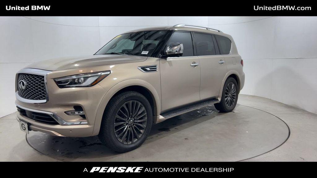used 2022 INFINITI QX80 car, priced at $44,495