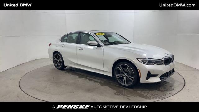 used 2021 BMW 330 car, priced at $24,460