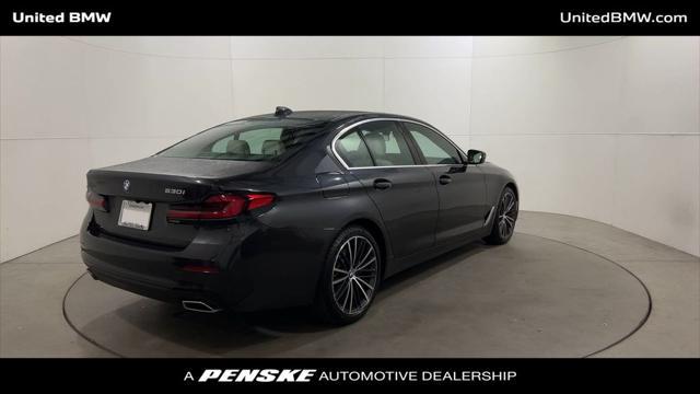 used 2022 BMW 530 car, priced at $37,995