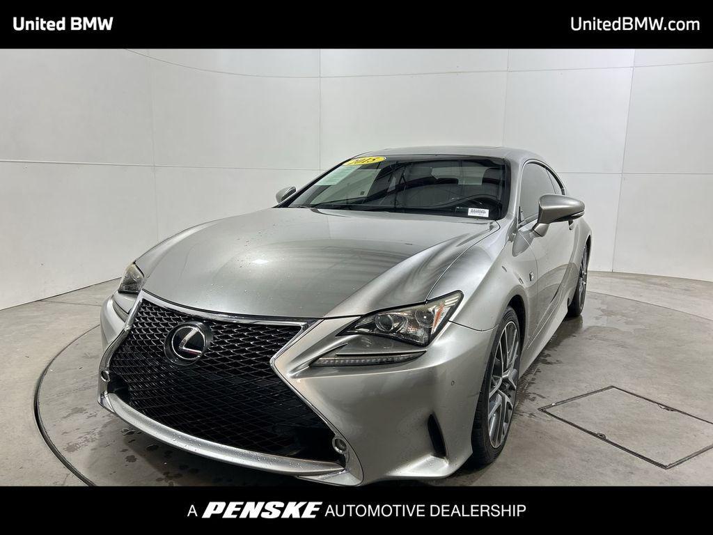 used 2015 Lexus RC 350 car, priced at $24,995