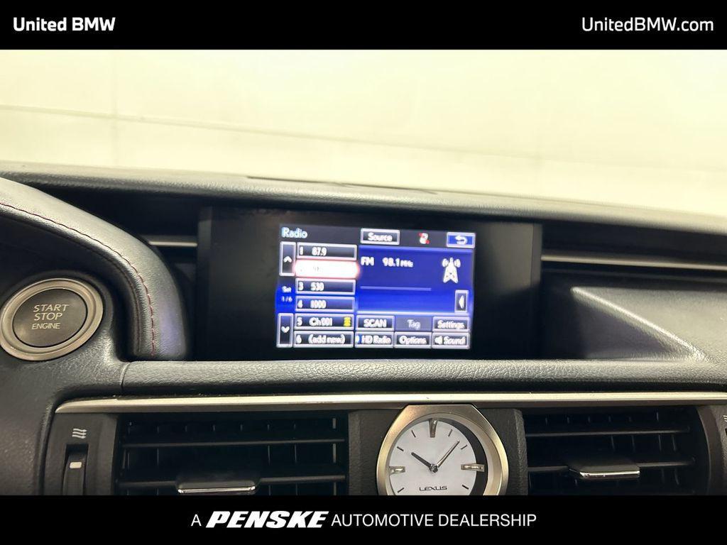 used 2015 Lexus RC 350 car, priced at $24,995
