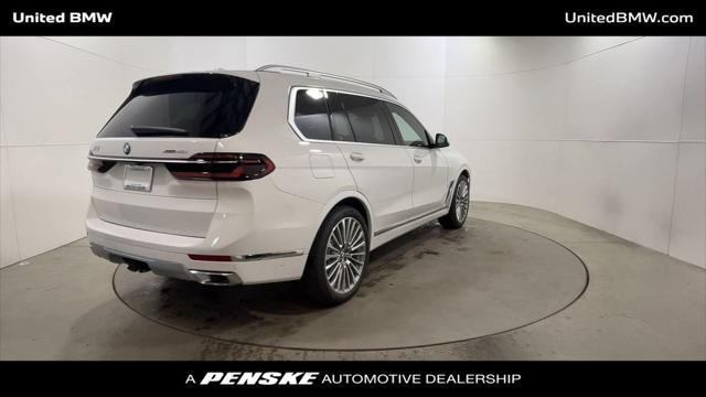 new 2025 BMW X7 car, priced at $93,710