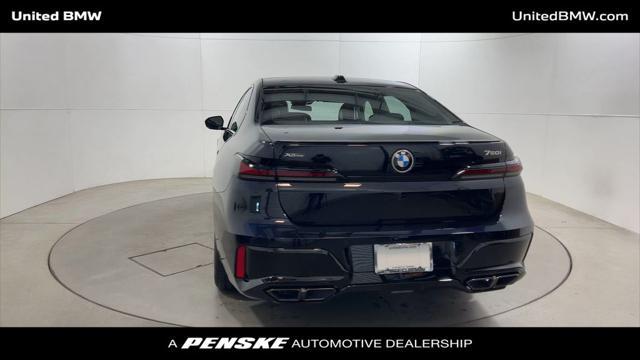 new 2025 BMW 760 car, priced at $129,225