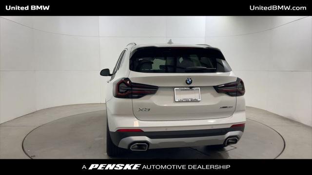 used 2023 BMW X3 car, priced at $42,960
