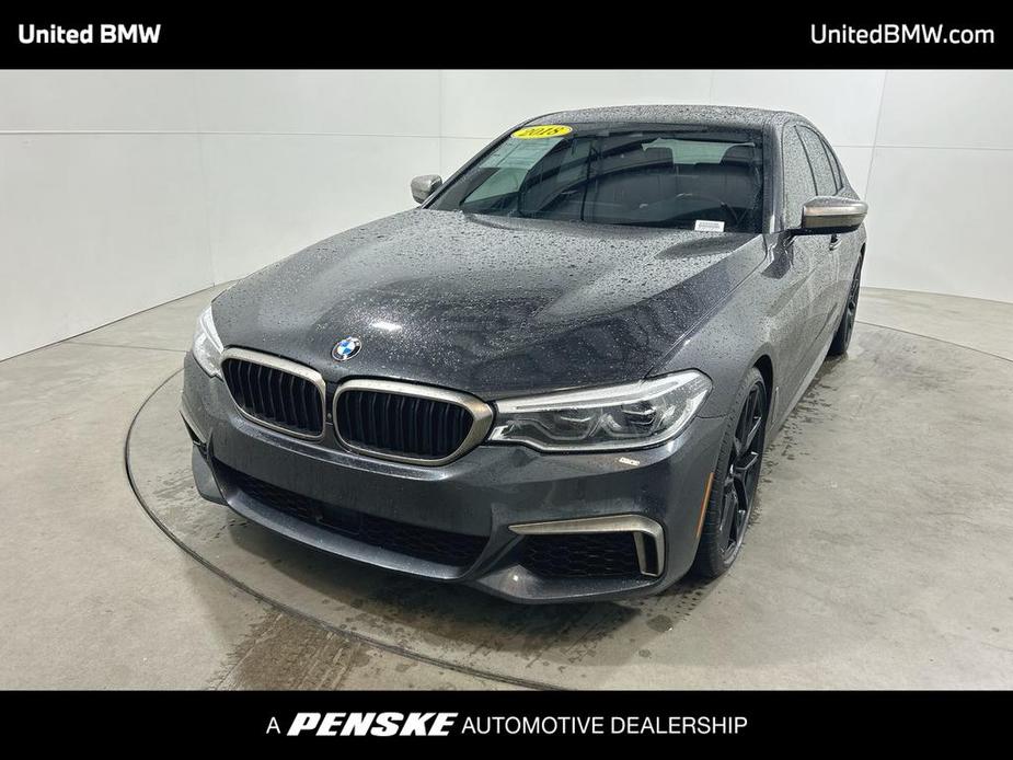 used 2018 BMW M550 car, priced at $36,995