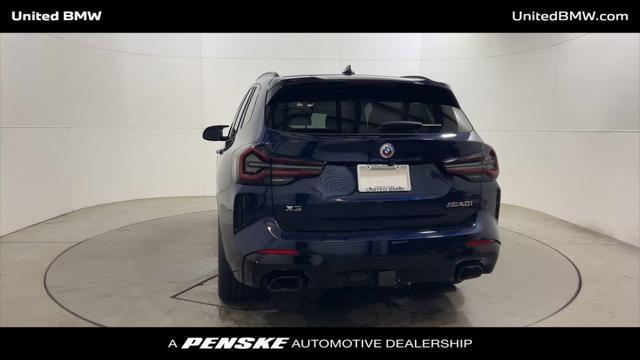 used 2022 BMW X3 car, priced at $44,995