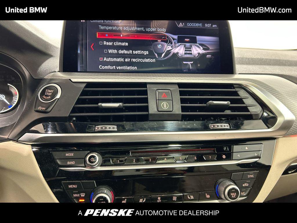 used 2019 BMW X3 car, priced at $19,460