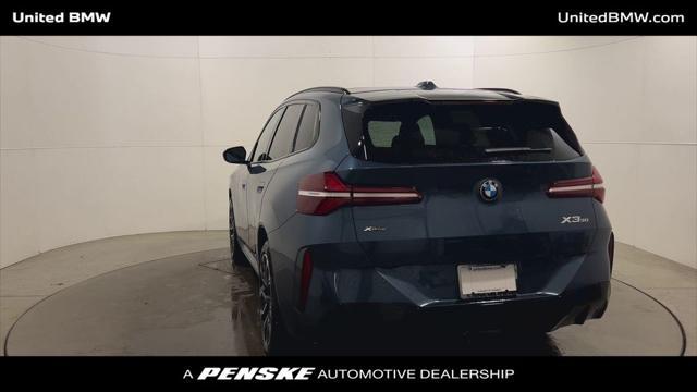 new 2025 BMW X3 car, priced at $59,935