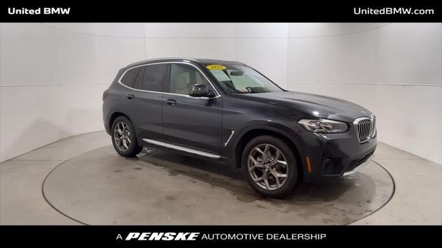 used 2022 BMW X3 car, priced at $31,995