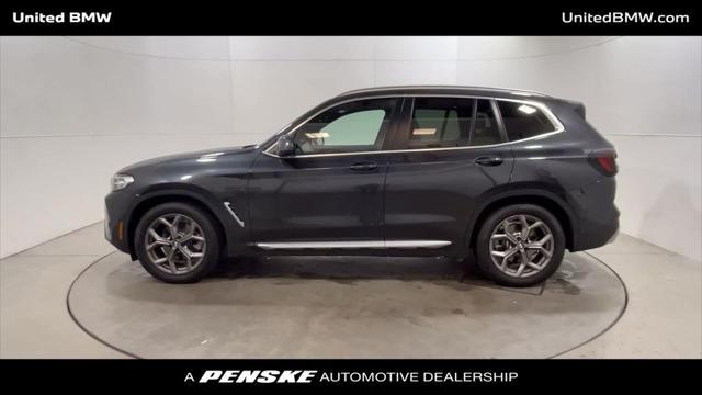 used 2022 BMW X3 car, priced at $31,995