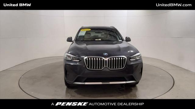 used 2022 BMW X3 car, priced at $31,995