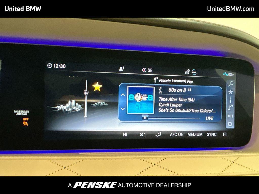 used 2020 Mercedes-Benz AMG S 63 car, priced at $77,460