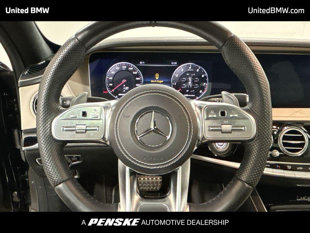 used 2020 Mercedes-Benz AMG S 63 car, priced at $77,460