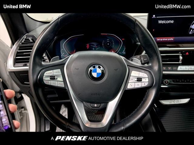 used 2022 BMW X3 car, priced at $35,995