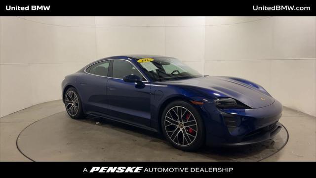 used 2022 Porsche Taycan car, priced at $66,995