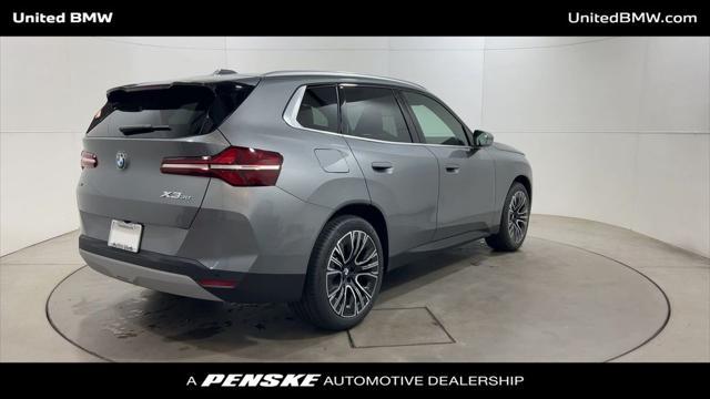 new 2025 BMW X3 car, priced at $58,360