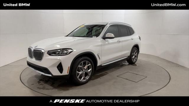 used 2022 BMW X3 car, priced at $34,960