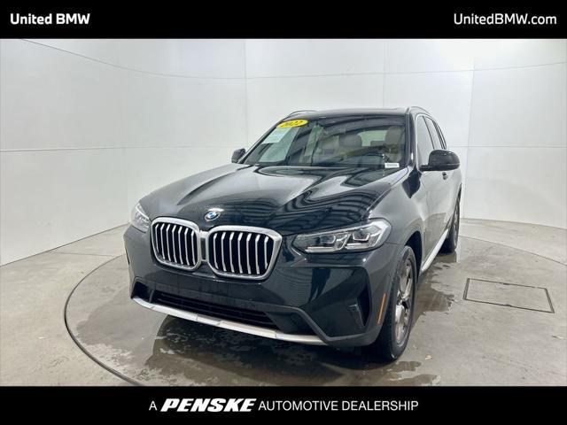 used 2022 BMW X3 car, priced at $34,960