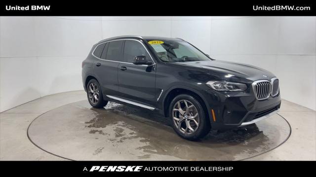 used 2022 BMW X3 car, priced at $34,460