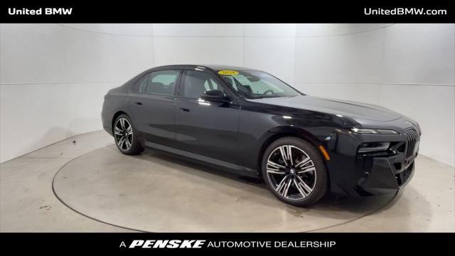 used 2024 BMW i7 car, priced at $90,460