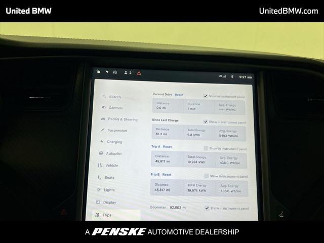 used 2018 Tesla Model X car, priced at $27,995