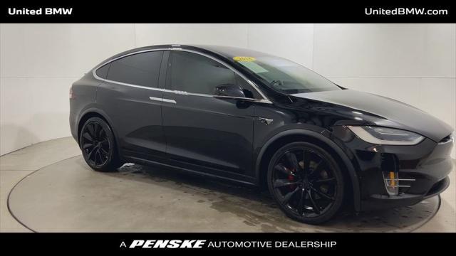 used 2018 Tesla Model X car, priced at $27,995