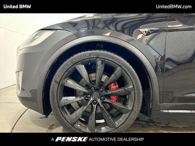 used 2018 Tesla Model X car, priced at $27,995