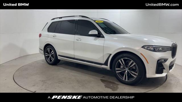 used 2021 BMW X7 car, priced at $54,495