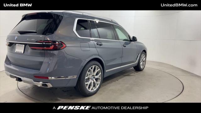 new 2025 BMW X7 car, priced at $92,160