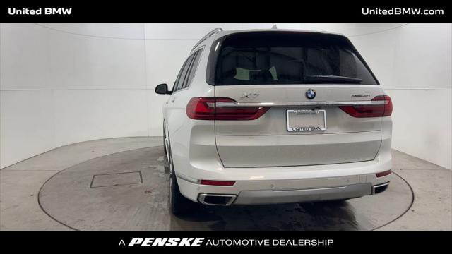 used 2021 BMW X7 car, priced at $45,460